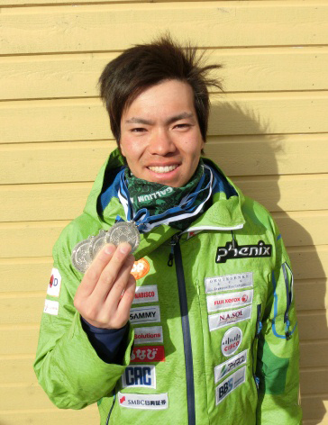 銀メダル3個と活躍した山田雄太選手